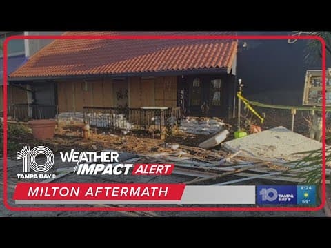 Sarasota continues work to clean up after hurricanes Milton, Helene