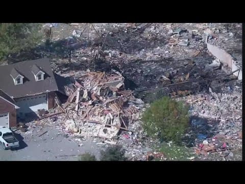 2 killed in North Texas home explosion, fire officials say