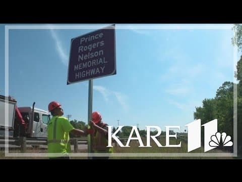 Prince Rogers Nelson Memorial Highway opens
