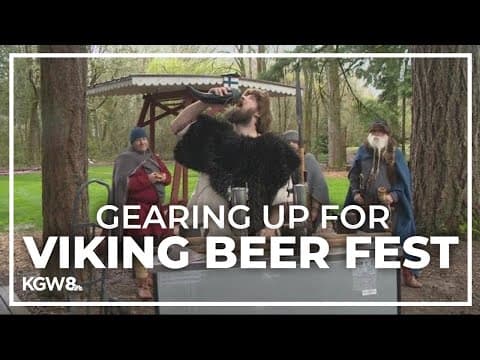 Getting ready for Portland's Viking Beer Fest 2023