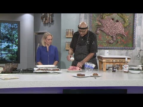 WWL anchors switch-a-roo during cooking with Chef Kevin Belton