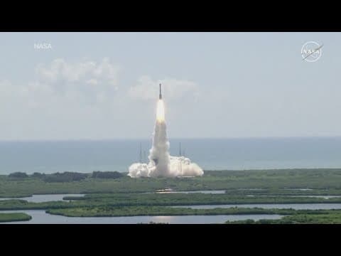 Boeing Starliner carrying two astronauts lifts off