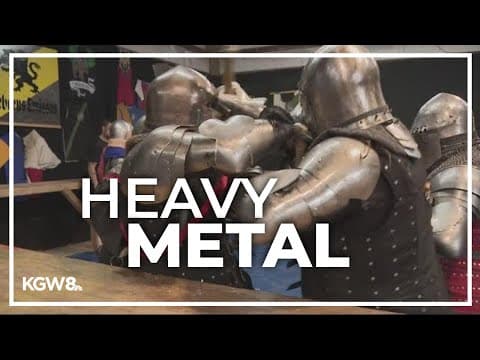 Oregon home to medieval armored combat champs