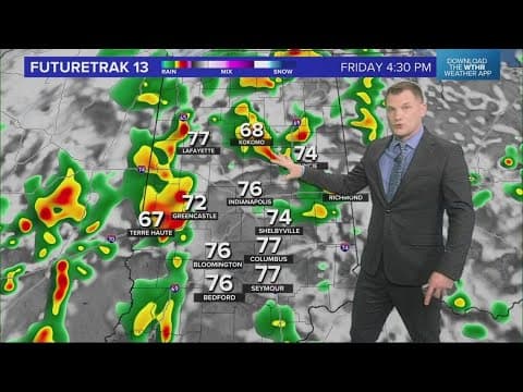 Live Doppler 13 Forecast | 4:30 p.m. update, April 24, 2025