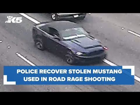 Mustang involved in road rage shooting in Renton recovered