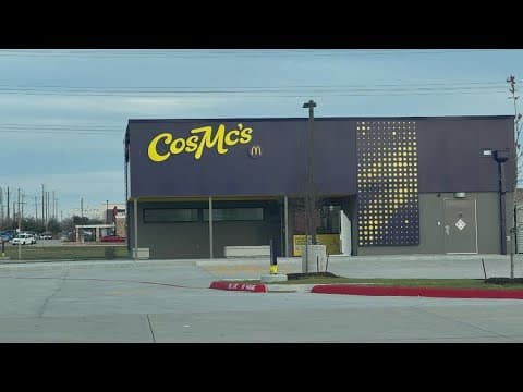 McDonalds opens another CosMc's location in North Texas