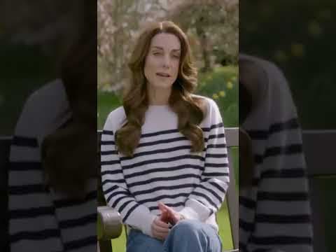 Kate Middleton, the Princess of Wales, discloses that she has cancer and is undergoing chemotherapy