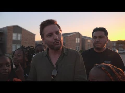 International cricket icon Shahid Afridi surprises young North Texas fans