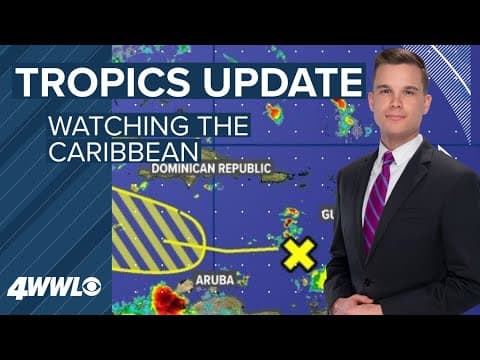 Friday 10 AM Tropical Update: Keeping an eye on the Caribbean