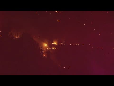 Evacuation orders issued for brush fire in Bonsall