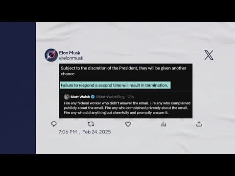 Elon Musk gives federal workers second chance to list 5 accomplishments