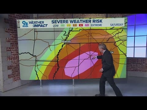 Extreme risk for tornadoes in Alabama, Mississippi