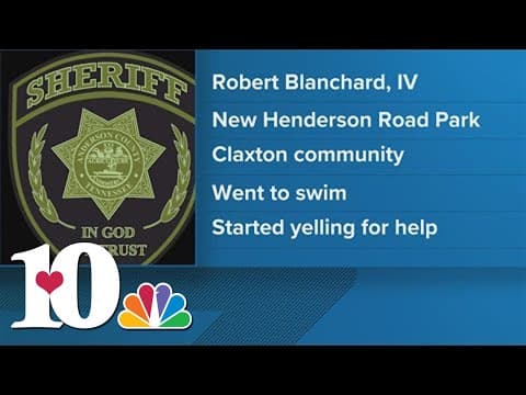 Sheriff identifies drowning victim