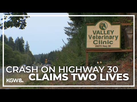 'I'm furious, I'm disgusted': Two people dead in crash on Highway 30 near Rainier