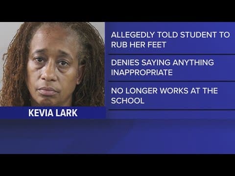 Middle school assistant principal forced student to rub her feet, Polk County deputies say