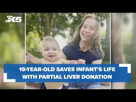Teen's living organ donation saves baby