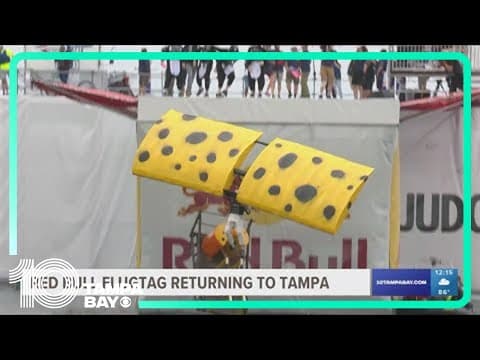 Red Bull Flugtag is returning to Tampa Bay after 13 years