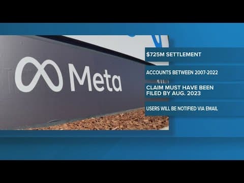 Facebook to pay out $725 million settlement over data security