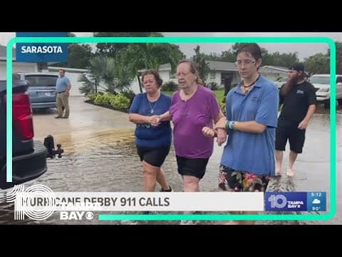 911 calls from Hurricane Debby released