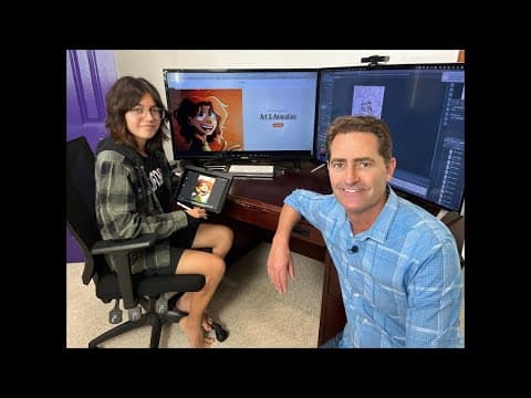 Defeating anxiety through the art of animation