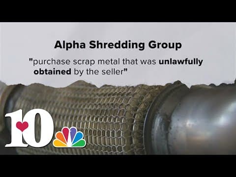 NJ company indicted in Knox Co. for illegally buying scrap metal from stolen catalytic converters