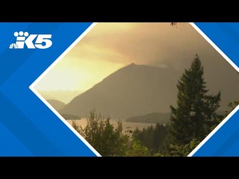 Bear Gulch Fire impacting tourism at Lake Cushman