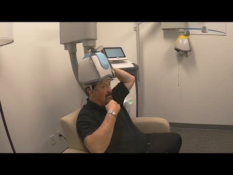 Non-invasive therapy helps San Diego veteran combat PTSD