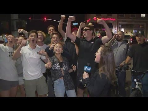 San Diegans stoked over SDSU Aztecs victory in NCAA March Madness