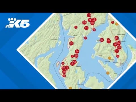 Major outage in Gig Harbor, Key Peninsula