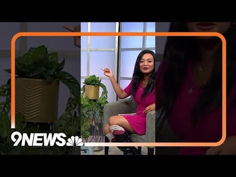 Adorable cat Peanut gets away and wanders set on live TV