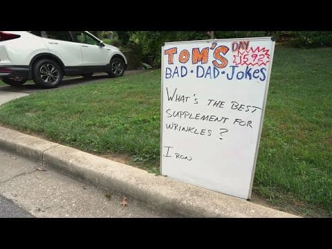 Dad jokes to unite the neighborhood | The Heart of It