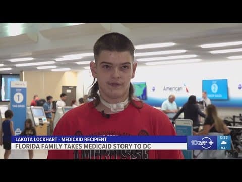 Florida teen with rare medical condition travels to D.C. to advocate for Medicaid