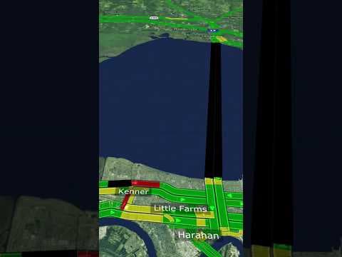 Icy conditions close bridges and interstates in Louisiana #weather #nationalweatherservice