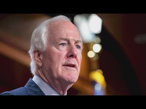 Sen. John Cornyn is running for Majority Leader in the Senate