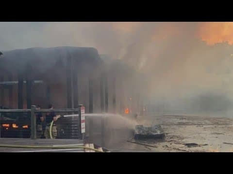 St. Tammany boat dock fire destroys 13 boats, threatens nearby neighborhood