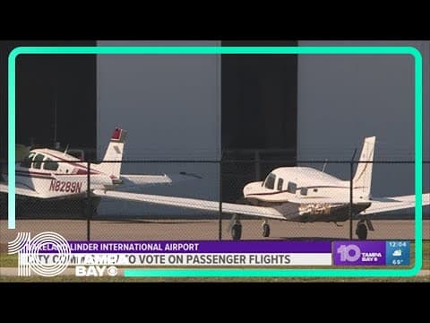 Lakeland city commission to vote on passenger flights for Lakeland Linder airport