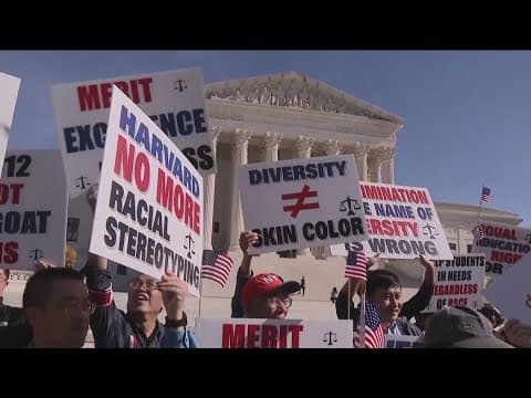 Supreme Court strikes down affirmative action, bans consideration of race in college admissions