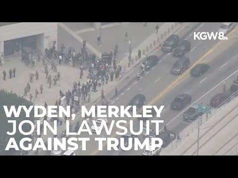 Oregon Sens. Wyden, Merkley join lawsuit to bar Trump from deploying National Guard in Los Angeles