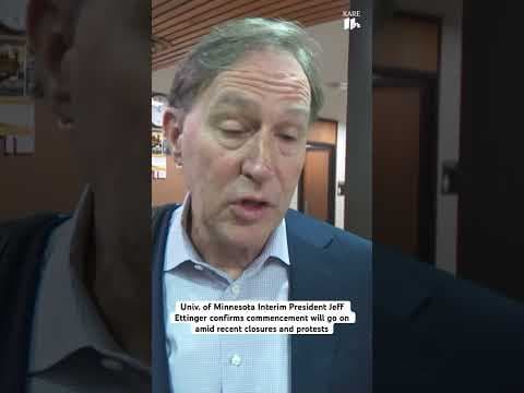 Univ. of MN interim president confirms 2024 graduation activities will go on as planned.