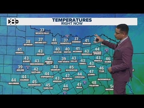 DFW Weather: Warmer temperatures this week ahead of more freezing temps next week