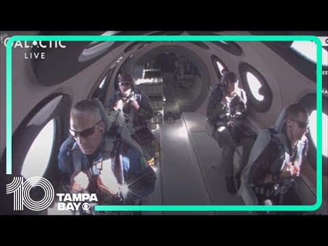 Virgin Galactic launches first commercial space mission