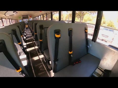 Seat belts or no seat belts? A look at the status of Houston-area school district buses