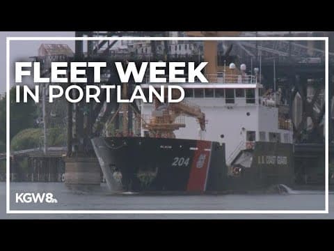 Portland Rose Festival Fleet Week underway at Waterfront Park