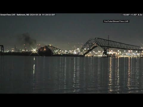 Key Bridge Collapses in Baltimore. Here's what we know.