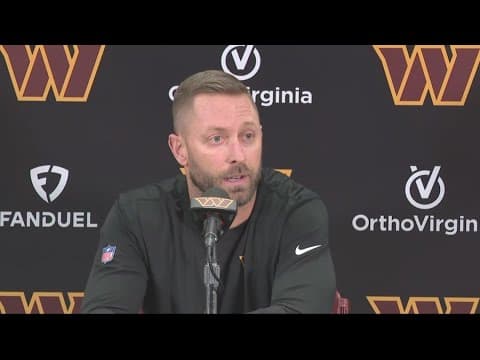 WATCH: Commanders welcome new front office, coaching hires