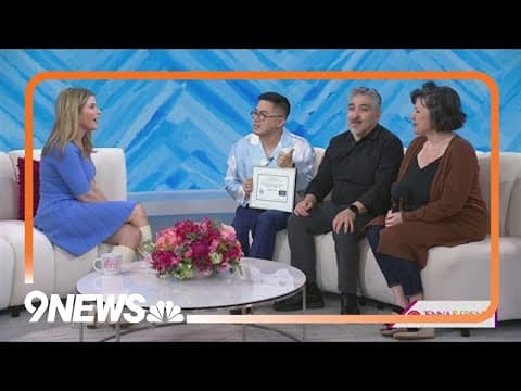 Bowen Yang reunited with old high school teacher