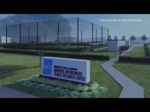 University of Texas-Arlington building drone facility