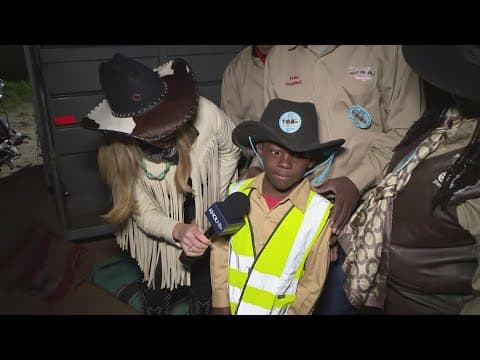 Rodeo trail riders make their way to Houston