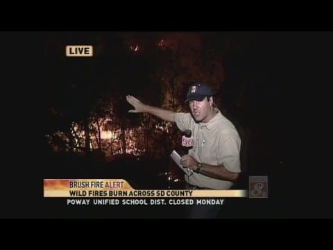 Cedar Fire 20 years later | Carlo Cecchetto’s coverage with CBS 8 veteran photographer Ben Cutshall