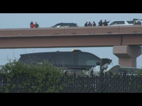 Several major traffic incidents, including standoffs and a stabbing, unfold on DFW highways